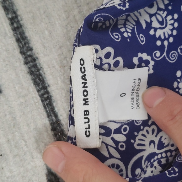Club Monaco silk romper - Picture 5 of 6